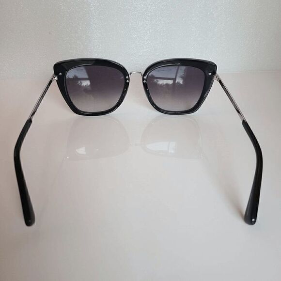 🖤 REBECCA MINKOFF Bessie 54MM Black Gradient Cat Eye Sunglasses NEW MSRP $198 - Picture 8 of 16